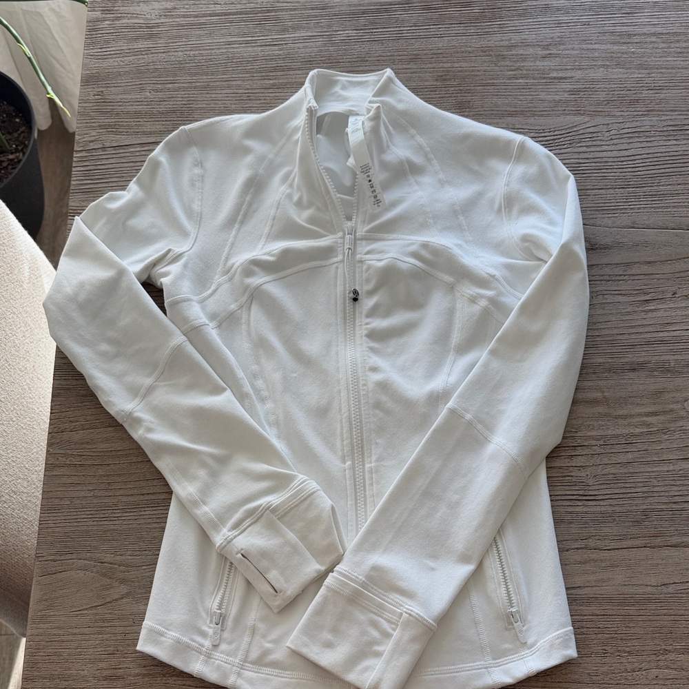 Lululemon Athletica White Utility Jacket